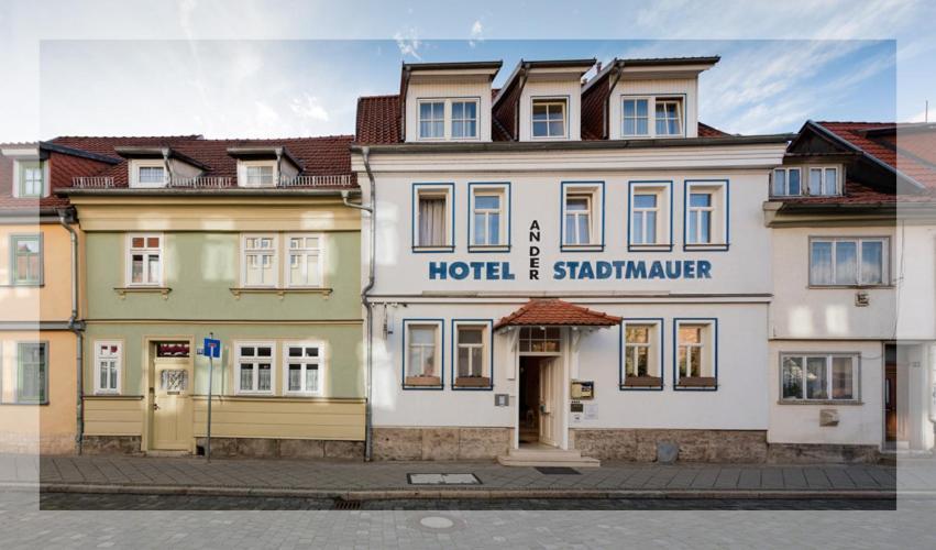 Отель Muehlhaeuser Hof Und Stadtmauer Мюльхаузен Экстерьер фото