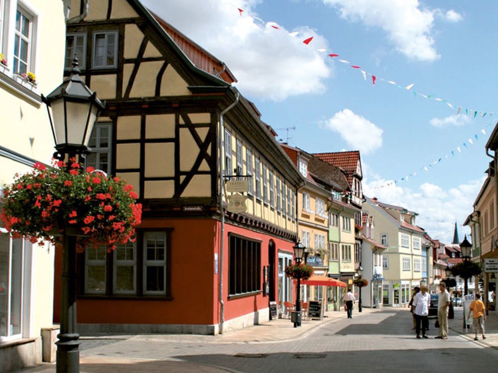 Отель Muehlhaeuser Hof Und Stadtmauer Мюльхаузен Экстерьер фото